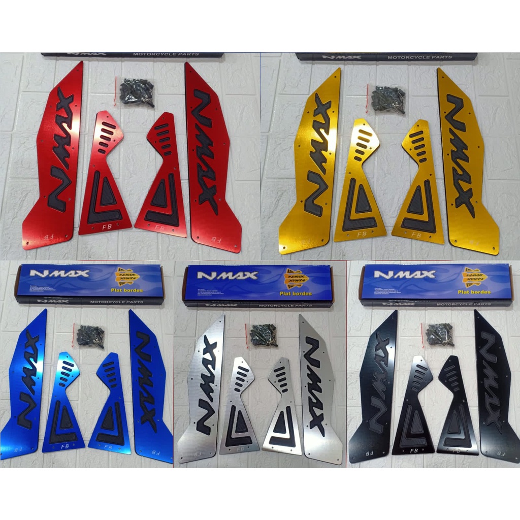 Bordes Nmax Lama Cnc Nmax Old Pijakan Kaki Yamaha Nmax Old 2014 2019