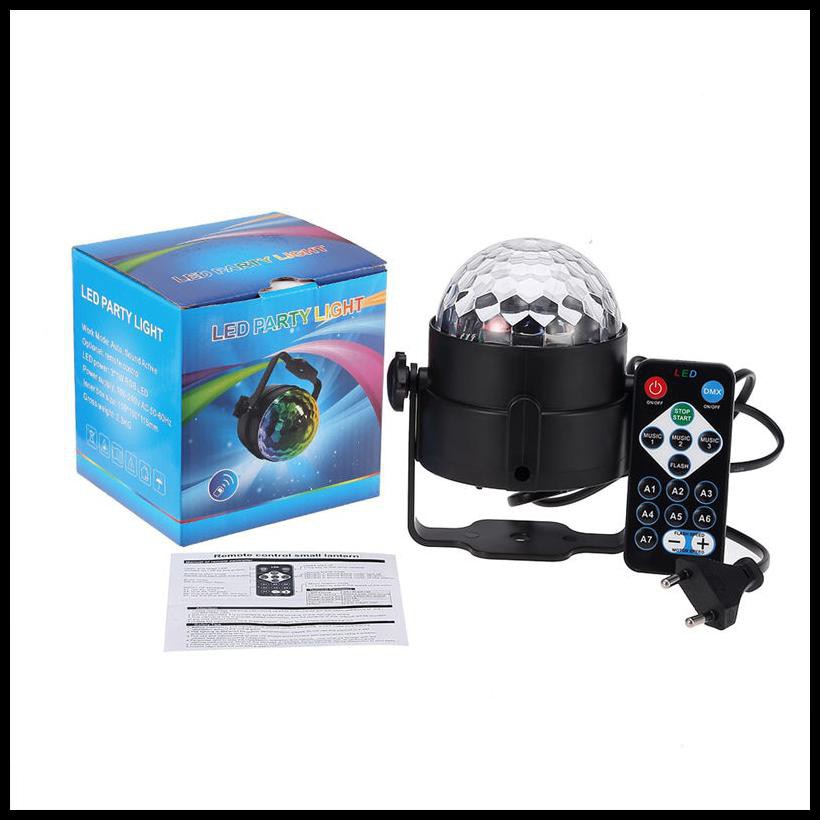 GRATIS ONGKIR AGM PROYEKTOR LED LAMPU DISCO + REMOTE CONTROL EU PLUG CY-LV-RG MULTI-COLOR Grab