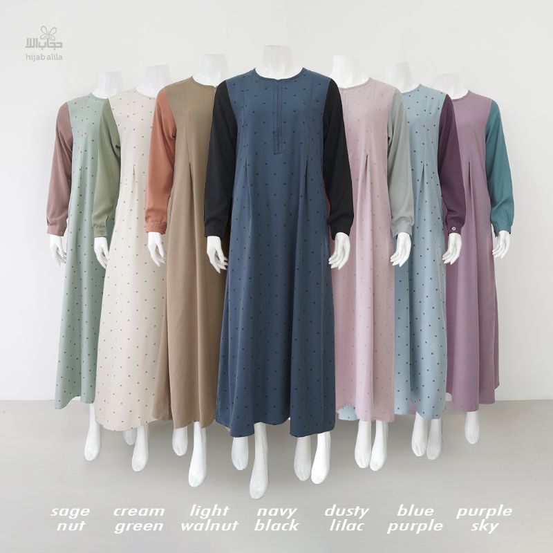 GAMIS DOTLY POTI By Hijab Alila