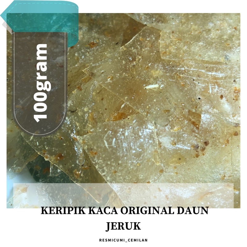 

KERIPIK KACA ORIGINAL DAUN JERUK 100gram