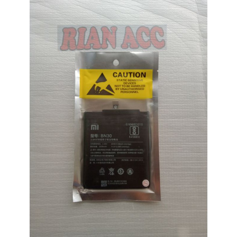 Batre Batrei XIOAMI 4A / BN30 ORIGINAL