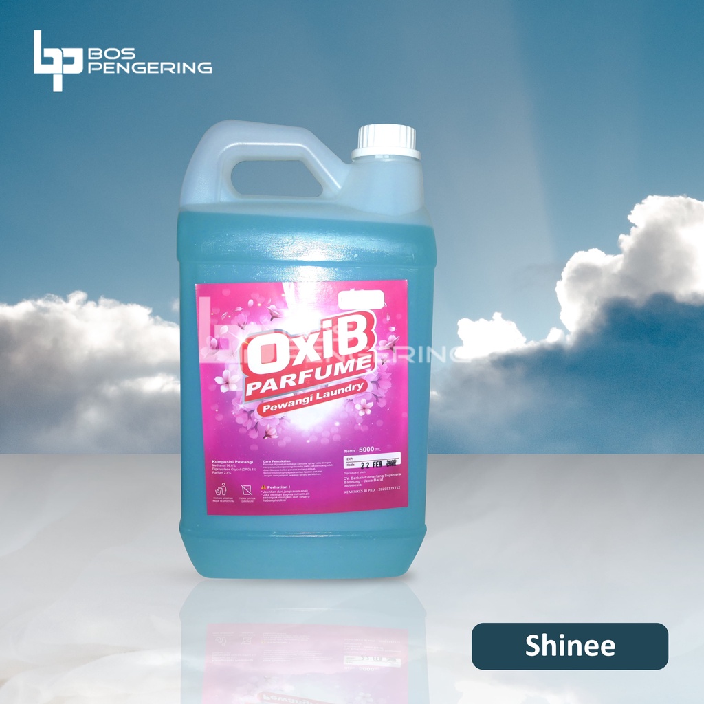 Pewangi Pakaian Laundry Parfume Baju OxiB Aroma Shinee 5 Liter Segar