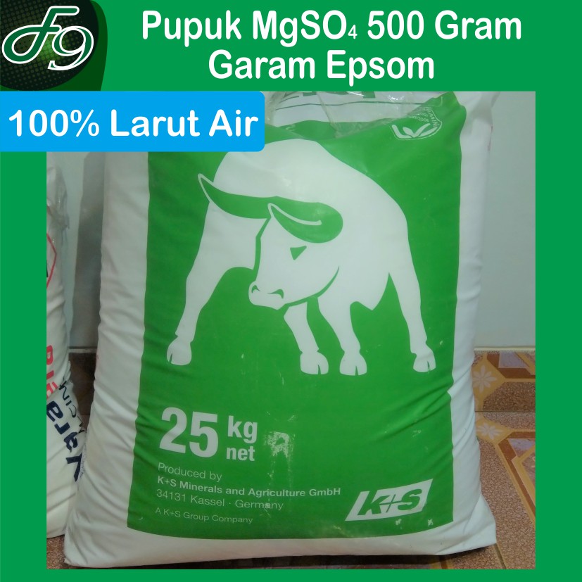 Pupuk Magnesium Sulfat MgSO4 Garam Inggris Epsom 500 gram