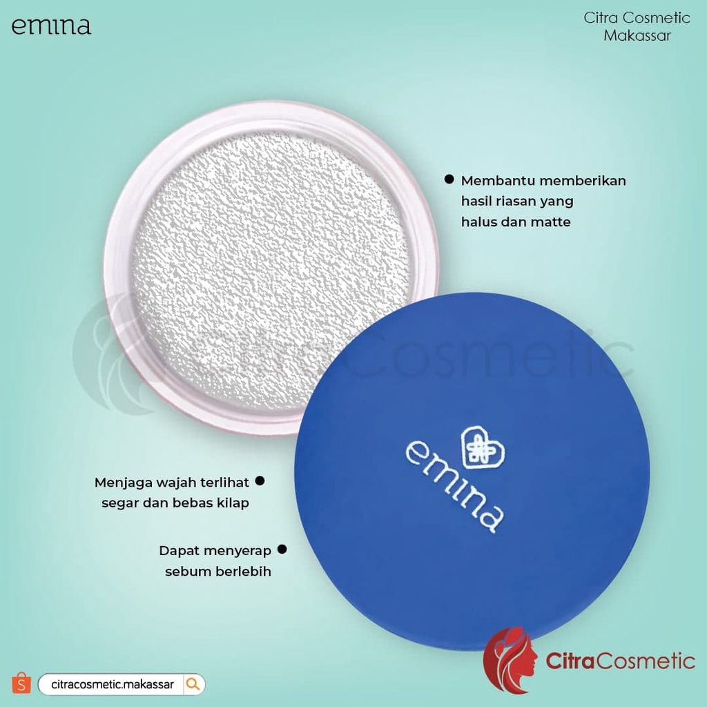 Emina Sebum Fighter Loose Powder 8G