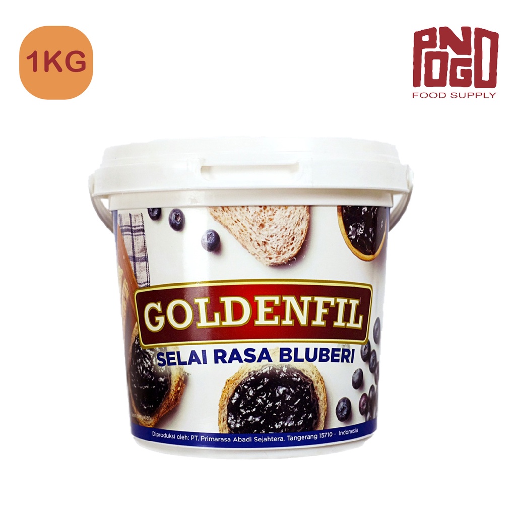 

GOLDENFIL BLUEBERRY JAM 1KG SELAI BLUBERI