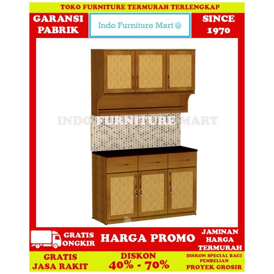 Kitchen Set Lemari Dapur Set Lemari Dapur Atas Big Panel Lda 5