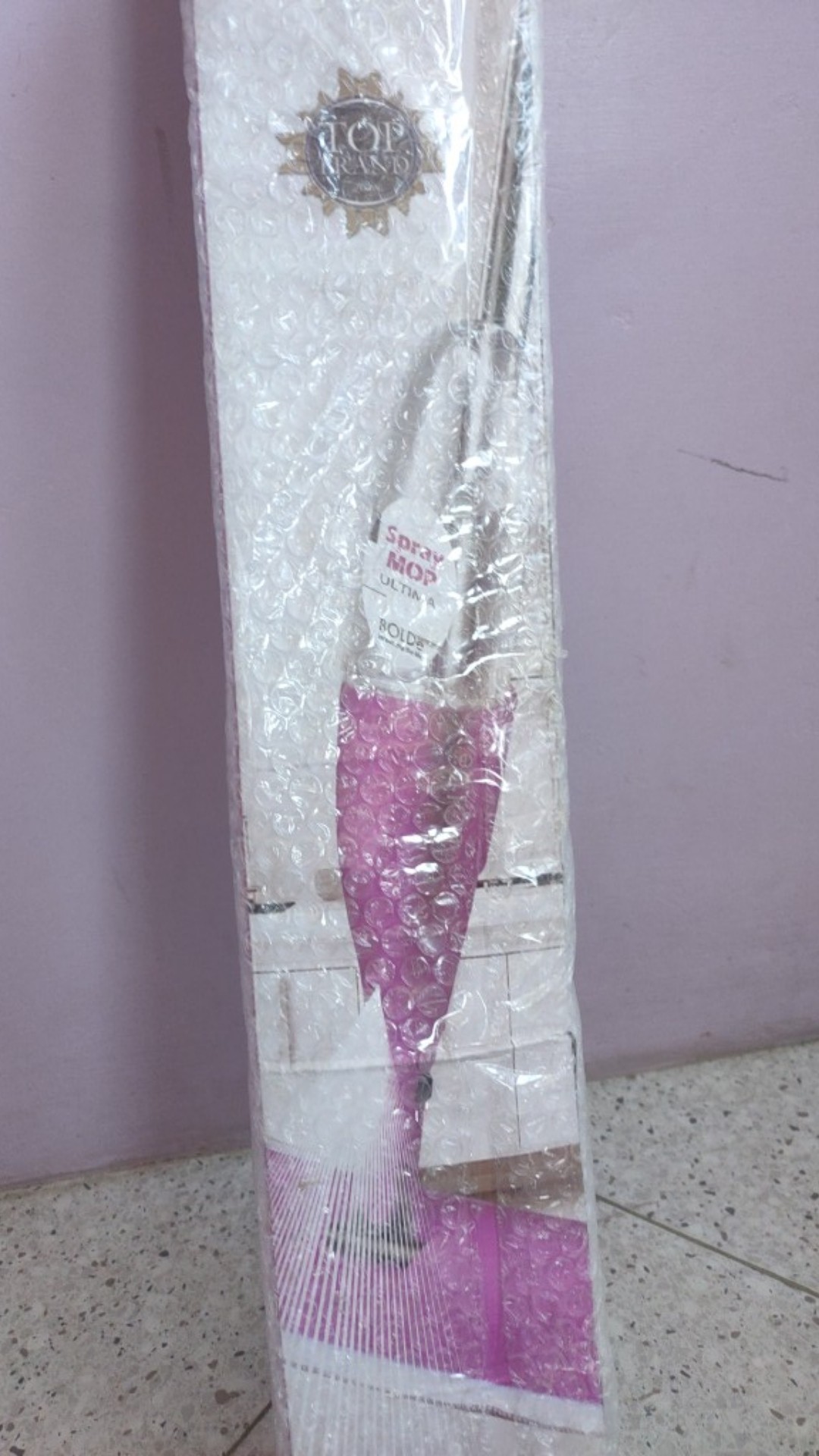 Bolde Ultima Purple 1 Kain - Spray Mop Alat Spray Lantai Cara Kering