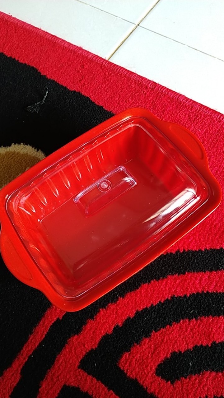 Onyx Sevilla Rec Casserole 8,5 Inch / Tempat Saji Soup Makanan Dan Sayur Persegi Melamin Tutup