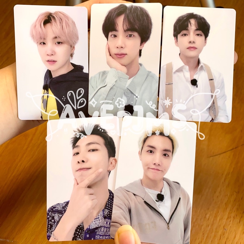 [ ready stock ] BTS Official Lucky draw hybe insight event photocard pc taehyung jimin jin V j-hope 