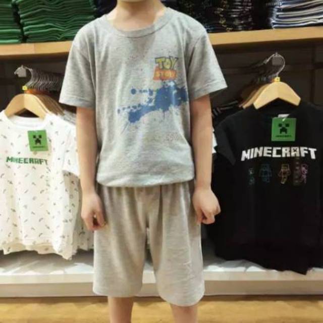 Setelan Anak Laki UNIQLO Original Disney Lion King Pokemon Mickey Ultraman Branded SALE 80%