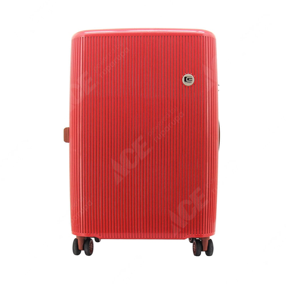 B&F Luggo 24 Inci Electra Koper 4 Roda - Merah