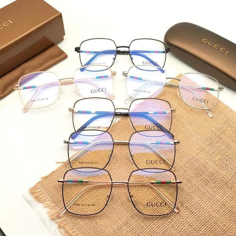 FRAME KACAMATA WANITA KOTAK BESAR | KACAMATA MINUS ANTIRADIASI