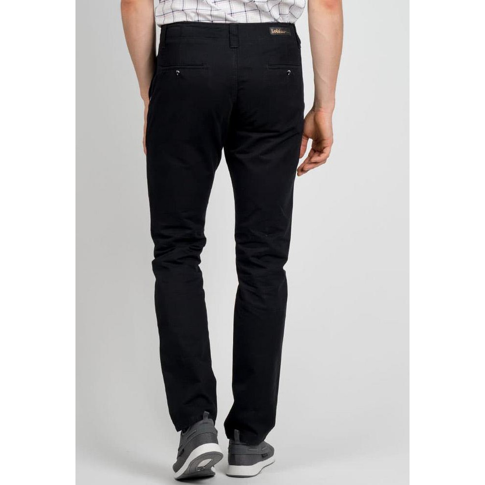 Celana Chino Hitam Lois Jeans Original Medanbaiak