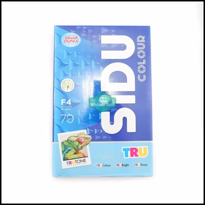 

Kertas Hvs Biru Muda Sinar Dunia F4 70Gsm Folio 215X330Mm 1 Rim