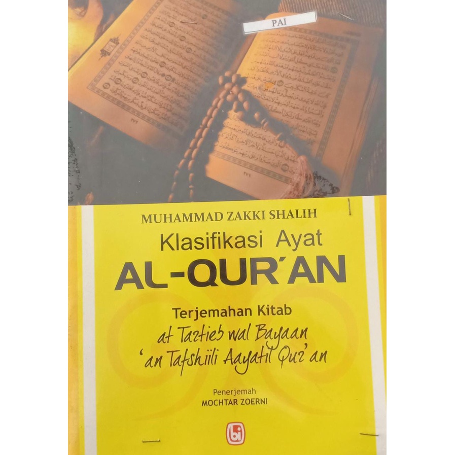 Jual Buku Islam Populer Buku Klasifikasi Ayat Al Qur An Muhammad Zakki Shalih Shopee Indonesia 2620