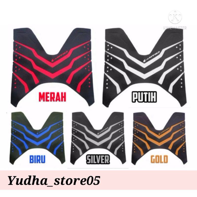 Karpet Motor Vario Pijakan Kaki Vario 125 150 - Monster Karpet Vario Keset Motor Vario Tahun 2018-20