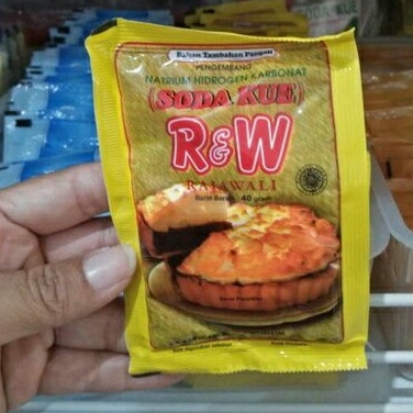 

Halal !! R&W Soda Kue Rajawali 40 gr/Pengembang/Cake/Roti/Bolu