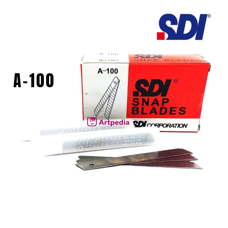 

SDI Isi cutter Kecil (A100) / SDI Spare Blades 1403 - Cutter SDI / Refil SDI Cutter Kecil A-100