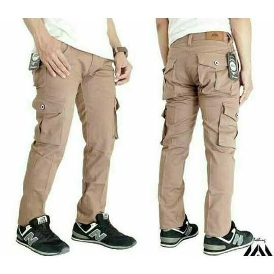 CELANA PANJANG CARGO PRIA/ CELANA PANJANG PRIA KANTONG SAMPING
