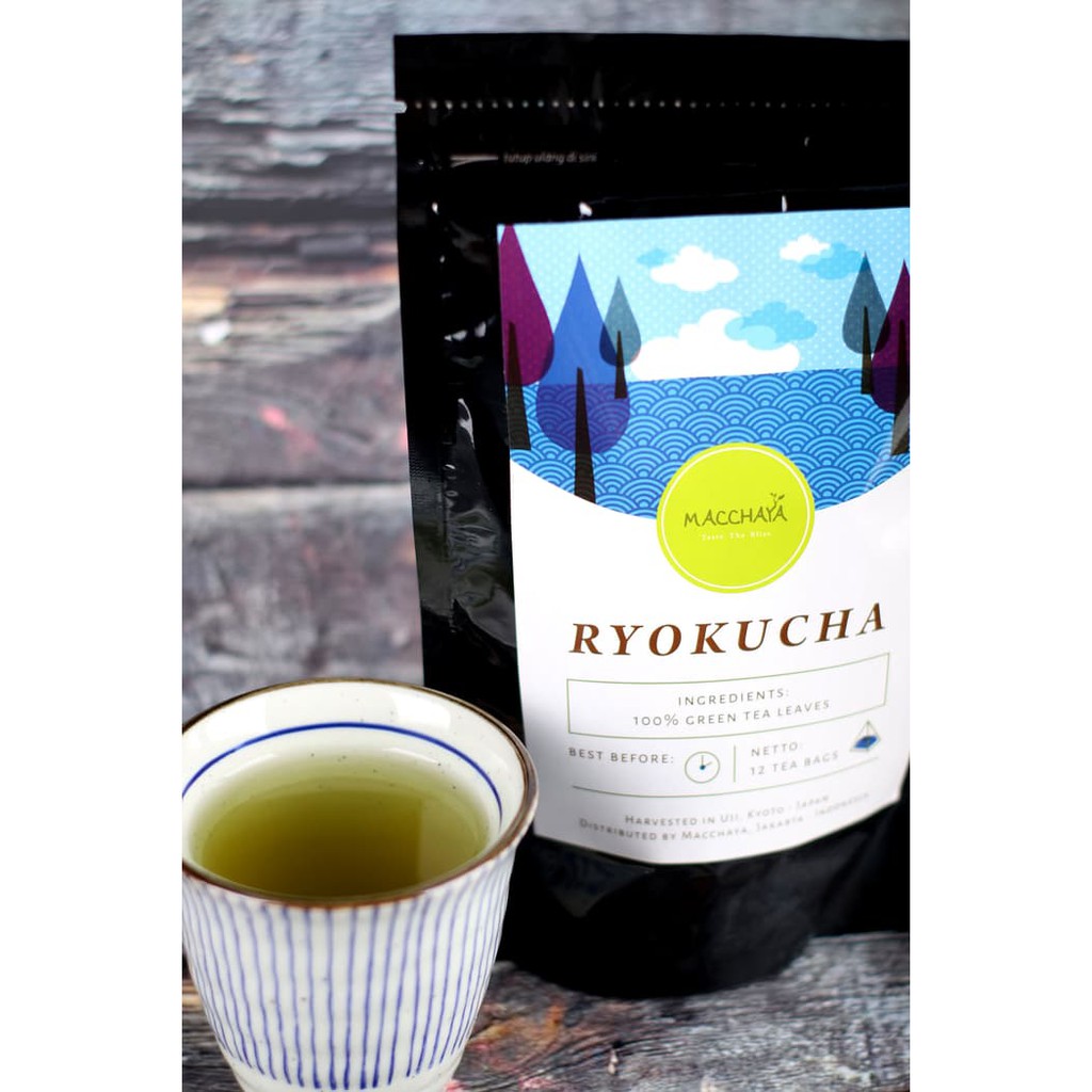 

Ryokucha - Teh Ocha / Japanese Green Tea / Daun Teh Hijau Jepang - tth228