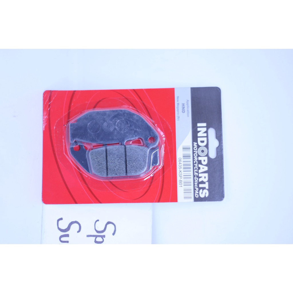 DISPED DISCPAD KAMPAS REM MEGAPRO NEW RR BELAKANG INDOPARTS