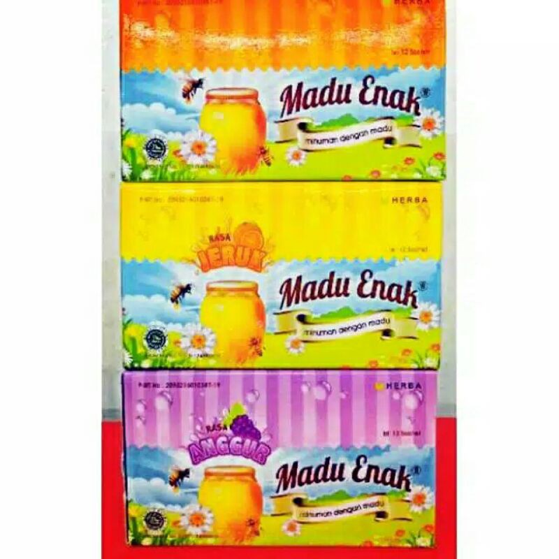 

Madu Enak Box 12 sachet