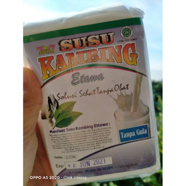 

Susu Kambing Etawa Tanpa Gula