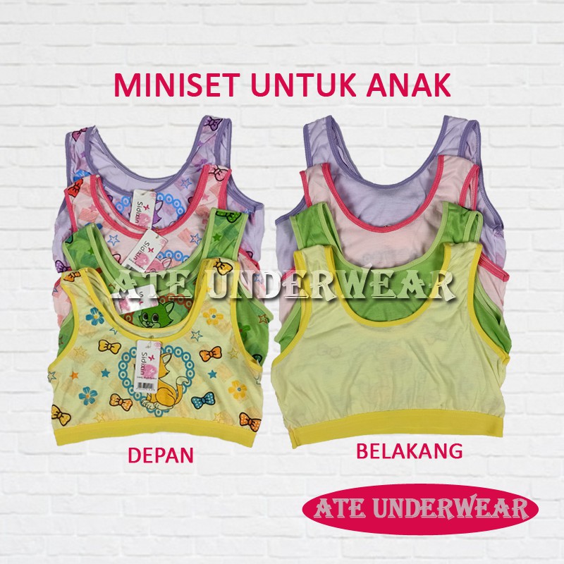 AT94-Bra miniset untuk anak - miniset karakter