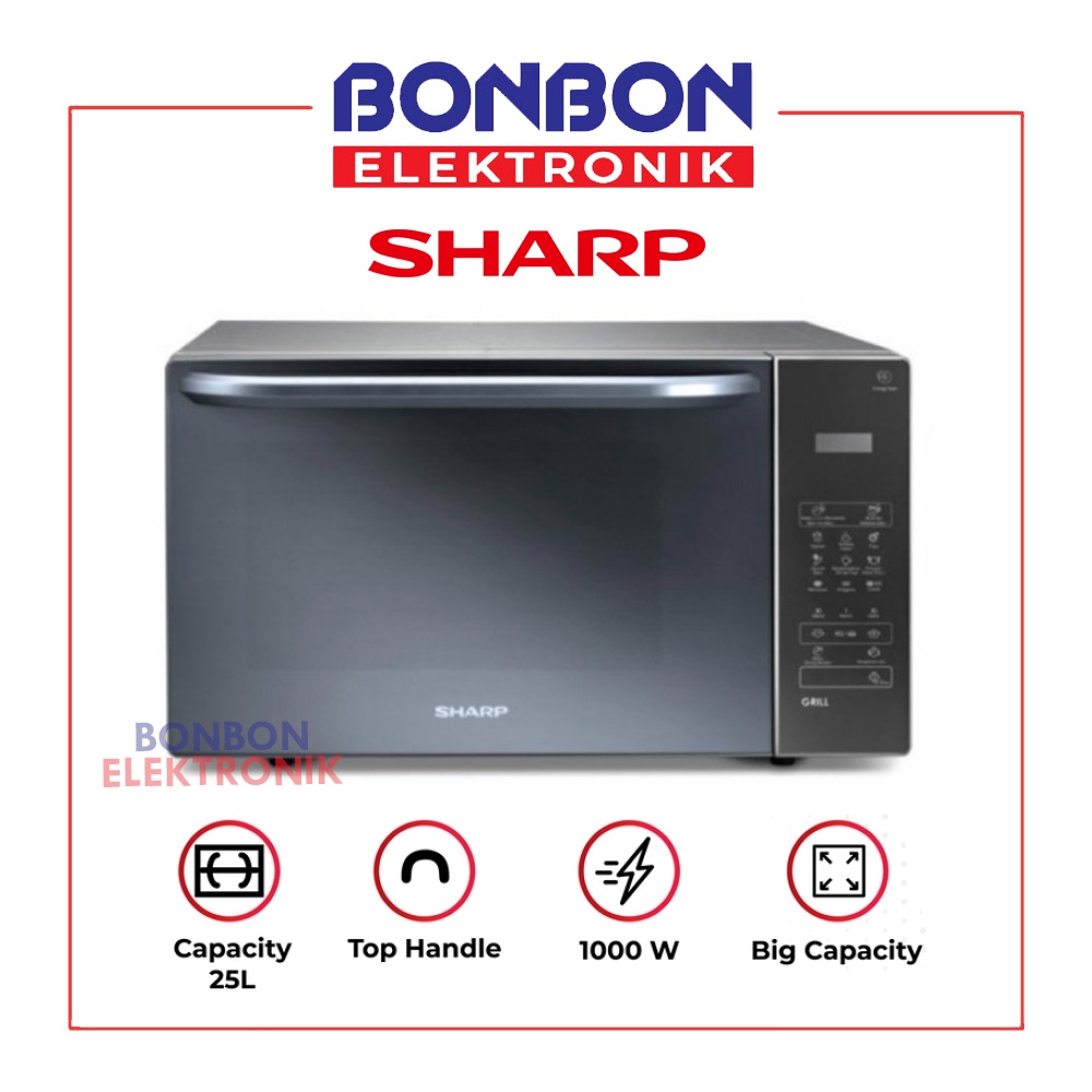 Sharp Microwave Grill Oven R 735 MT (S) / R735MTS / R 735MT Silver