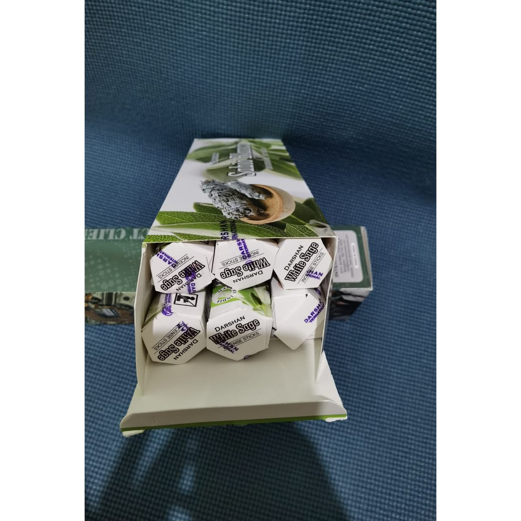 Per Slop Dupa Hio White Sage Hexa Kecil By India Darshan