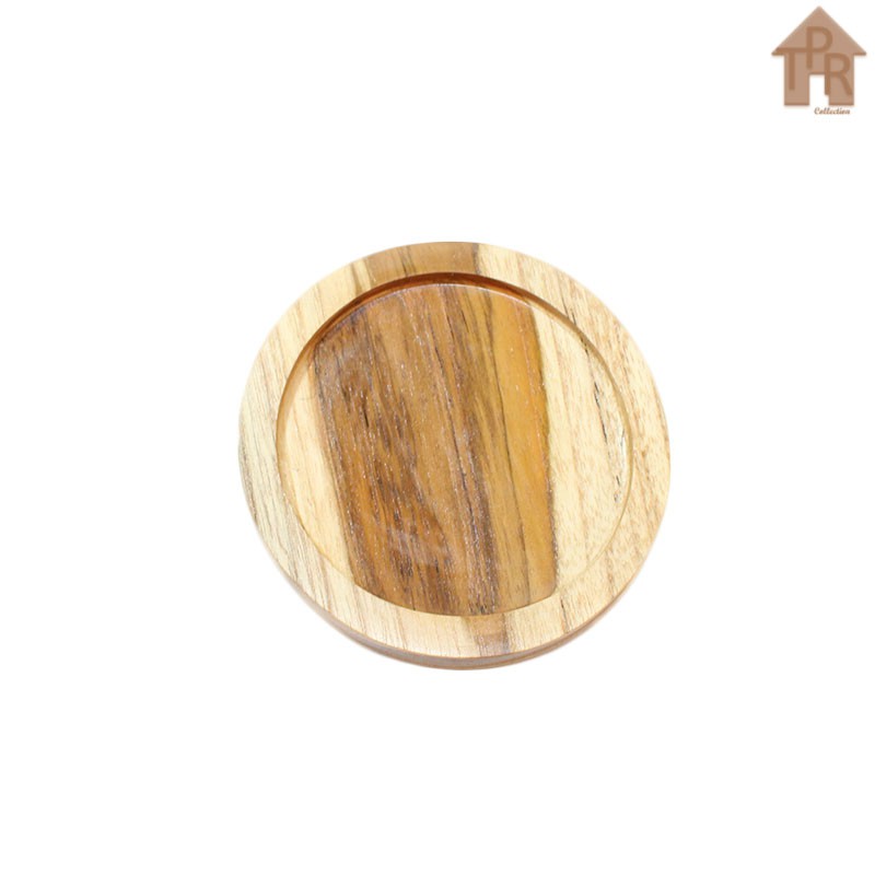 Teakwood Coaster / Tatakan Kayu Jati Premium