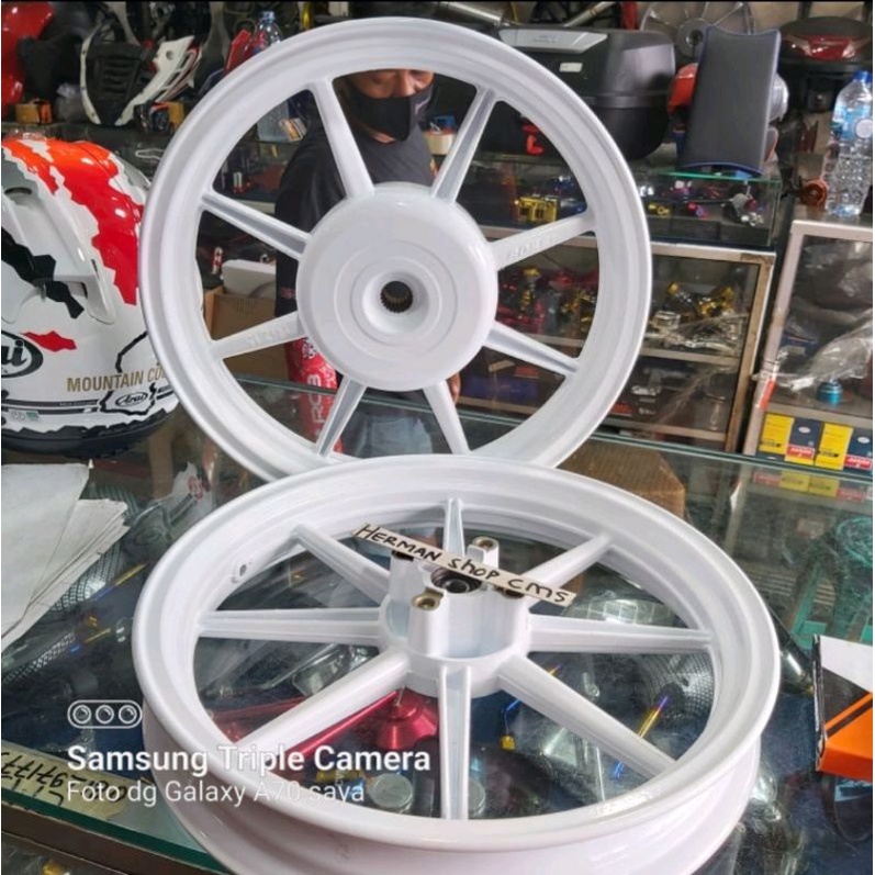 Velg VRossi Comet Beat - Vario 110 scoopi / Velg Vrossi Comet Vario 110  Beat scoopi putih / Velg Be