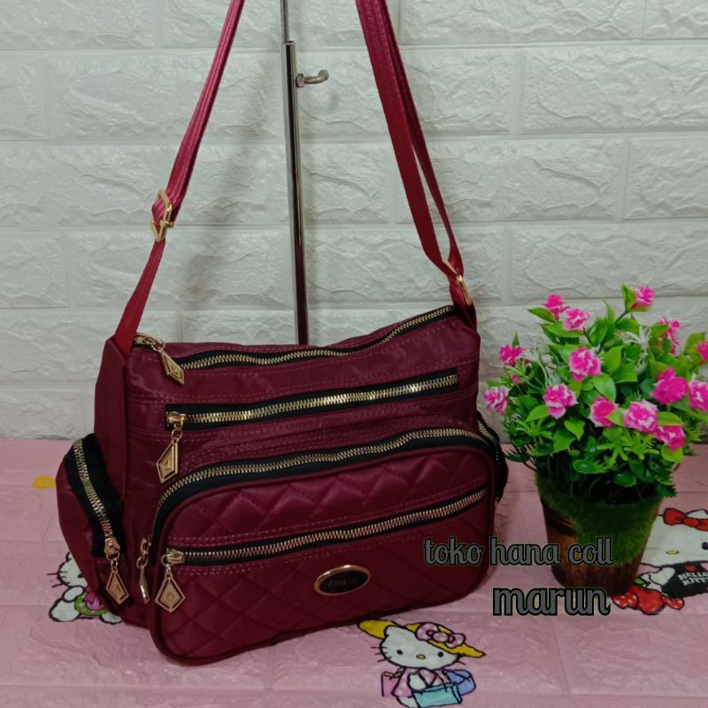 TAS SLEMPANG RESLURUS SLING BAG tas slingbag size 27x20cm