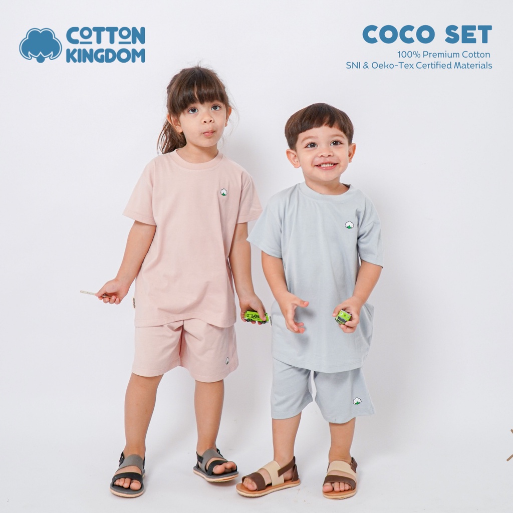 COCO SET / Setelan Oblong / Play Set Katun / KAOS BAYI / BAJU BAYI / KAOS ANAK / BAJU ANAK / SETELAN ANAK