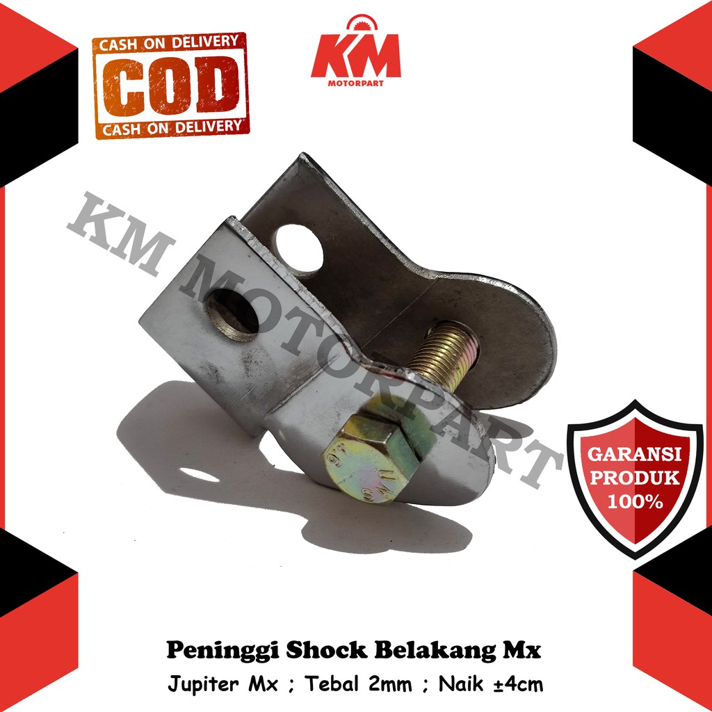 Peninggi Shock Belakang Mx 135 old New Bahan Berkualitas Naik 4 cm