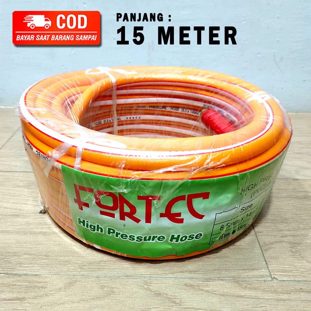 SELANG ANGIN KOMPRESSOR 15 METER / SELANG KOMPRESOR POWER SPRAYER STEAM PANJANG 15 METER