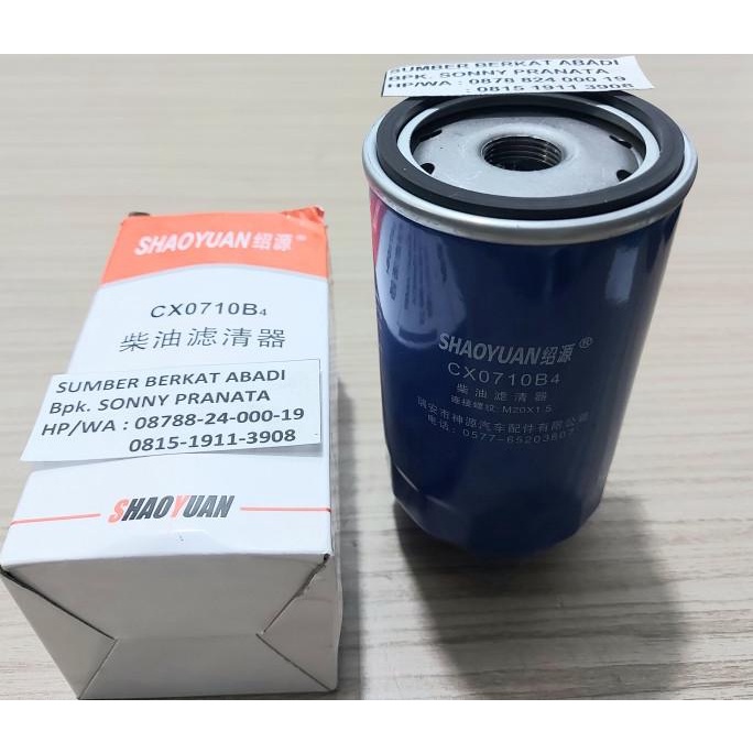 FUEL FILTER CX0710B4 CX 0710B4 CX-0710B4 - GENUINE GOOD QUALITY terlaris