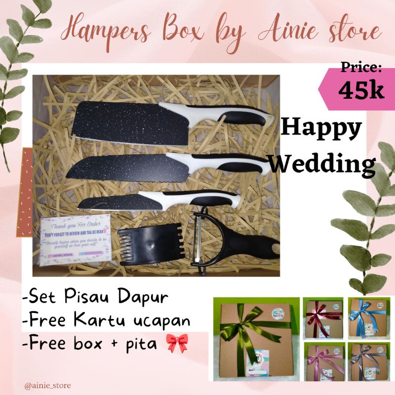 

kado pernikahan / hampers box/ gift / kado ulang tahun