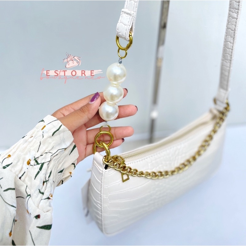 ZR Pearl Croco Shoulderbag