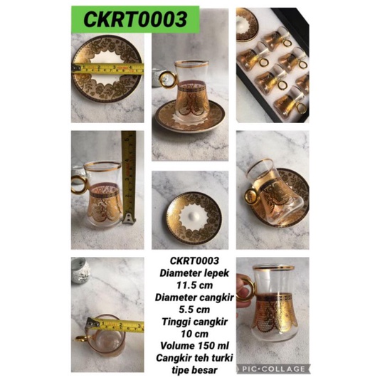 cangkir teh / cangkir turki
