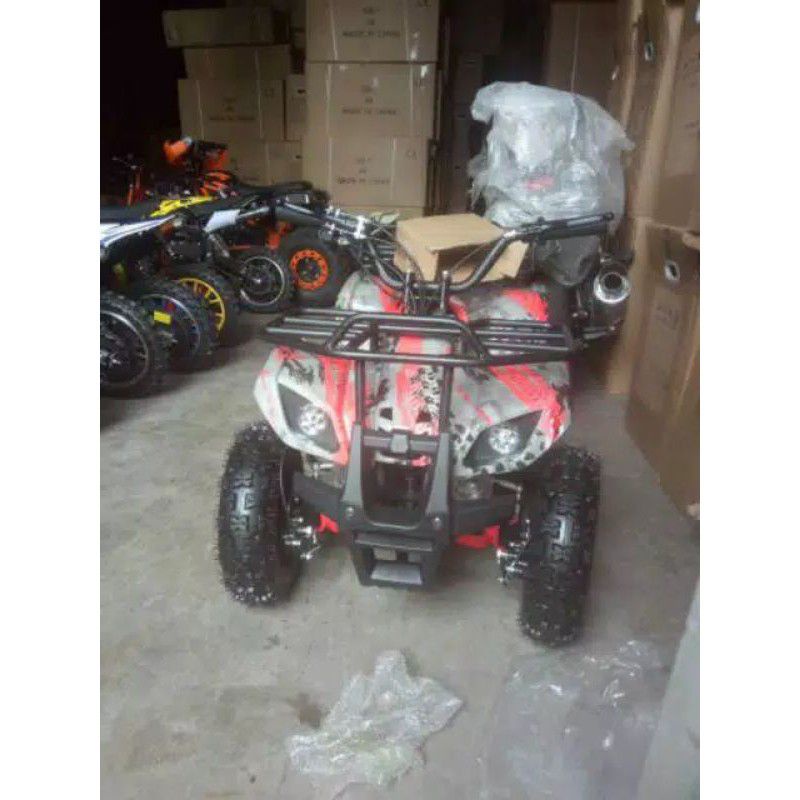 ATV HUNTER 49CC MESIN2TAK ~MAINAN MOTOR ANAK (GOSENT/JNE/INDAHCARGO)