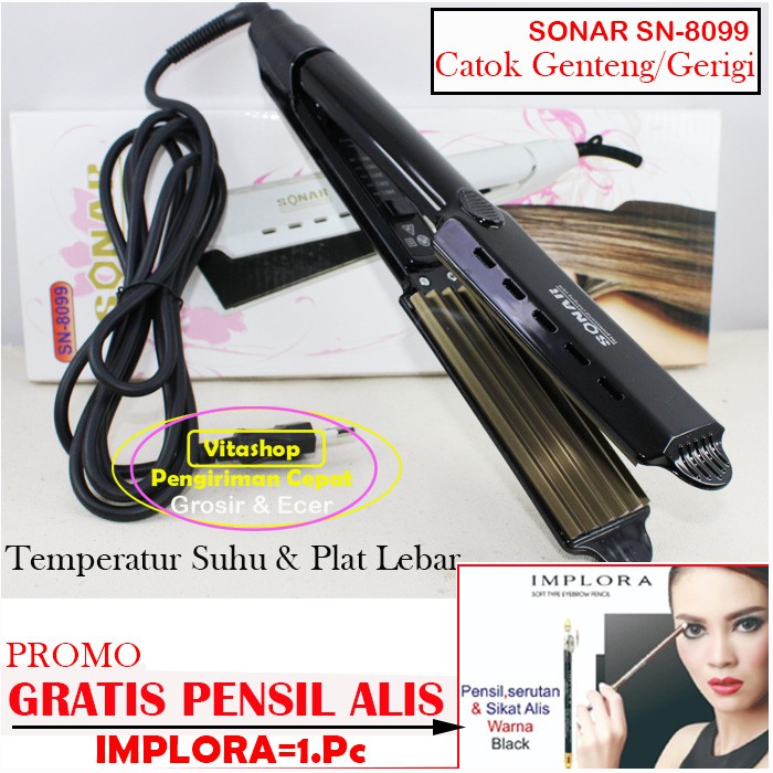 SONAR SN-8099 GERIGI GRATIS PENSIL ALIS CATOKAN RAMBUT GENTENG