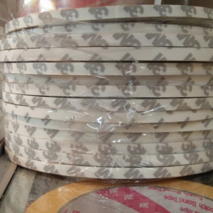 

Berkualitas 3M Double Tape Tissue 9075 Super Kuat Tape 10Mm X 50Meter Bergaransi