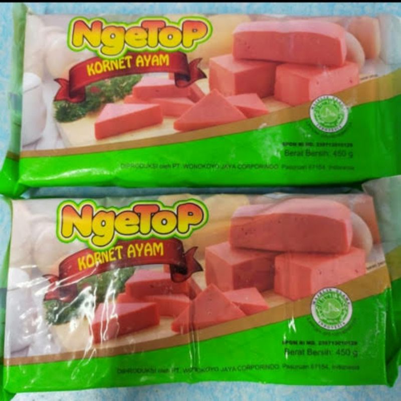 

Kornet Ngetop Kornet salam 450gr /Frozen Food