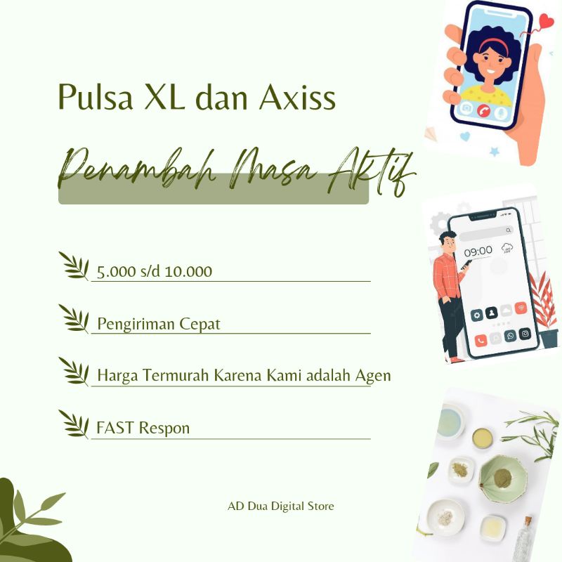 [Murah] Pulsa Xl Axis 1k 2k 3k 4k 5k 6k 7k 8k 9k 10k 1000 2000 3000 4000 5000 6000 7000 8000 9000 10