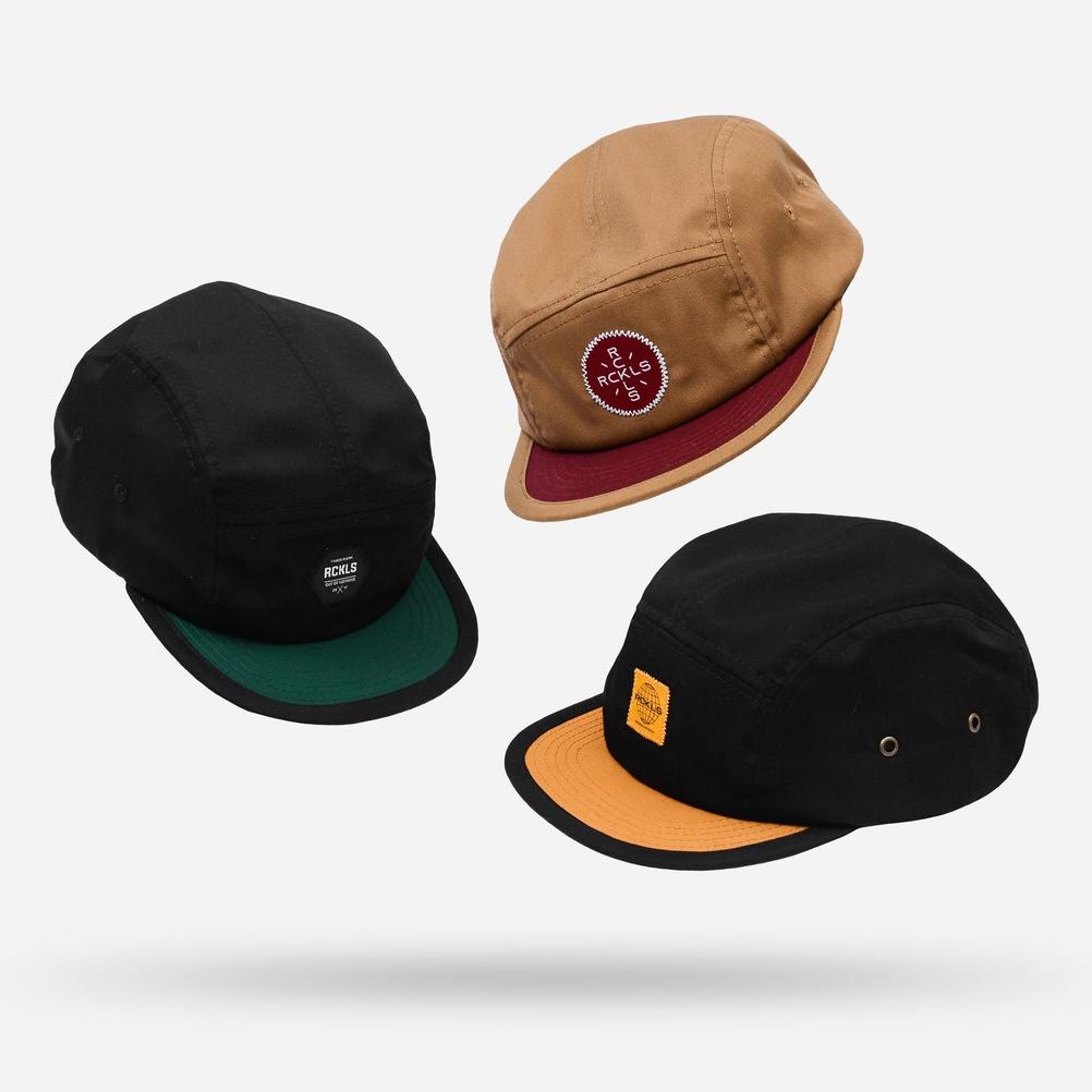 Rckls. Topi 5 Panel Distro | Topi Panel | Topi Visor Pendek