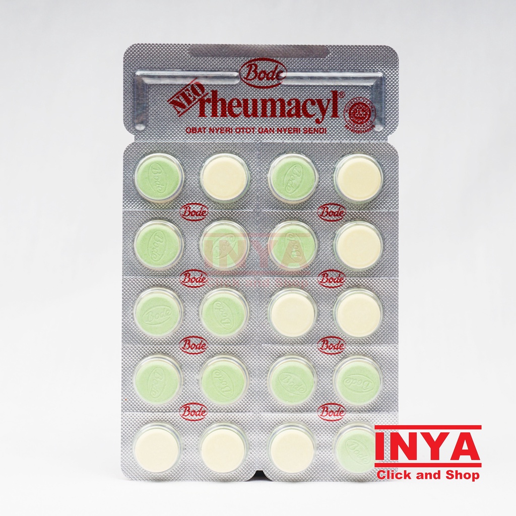 NEO RHEUMACYL BODE 20 Tablet Lapis Dua BLISTER - Obat Nyeri Otot dan Sendi