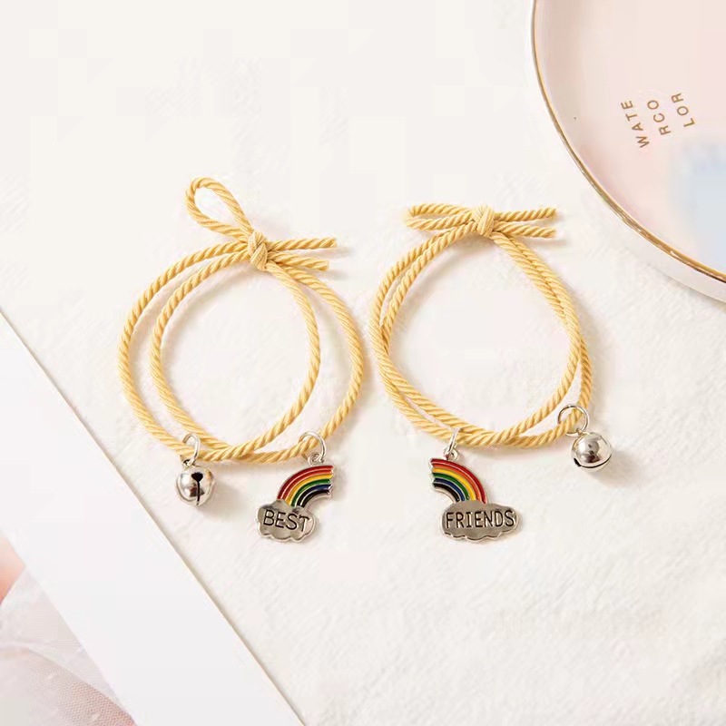 Grosir Gelang Couple Lonceng/Bel BEST FRIEND Gelang Persahabatan 2 Pcs