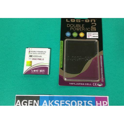 Batre Samsung J2 Prime ON2 2016 5.0 inchi Baterai LOG-ON Double IC - Fuchsia -