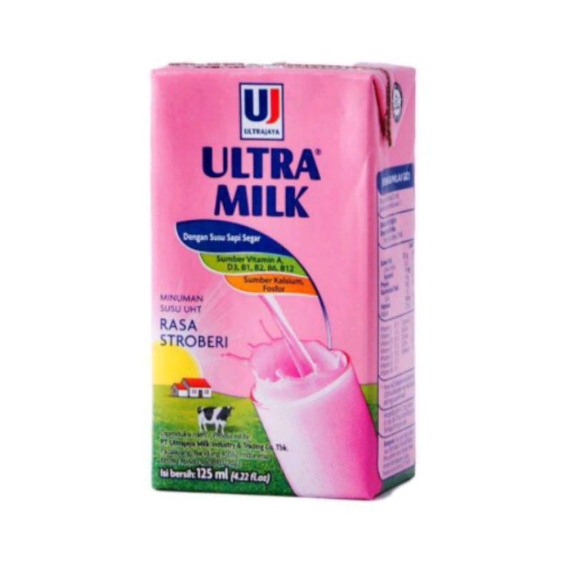 

susu ultra/ultra125 ml/ultra milk/susu UHT